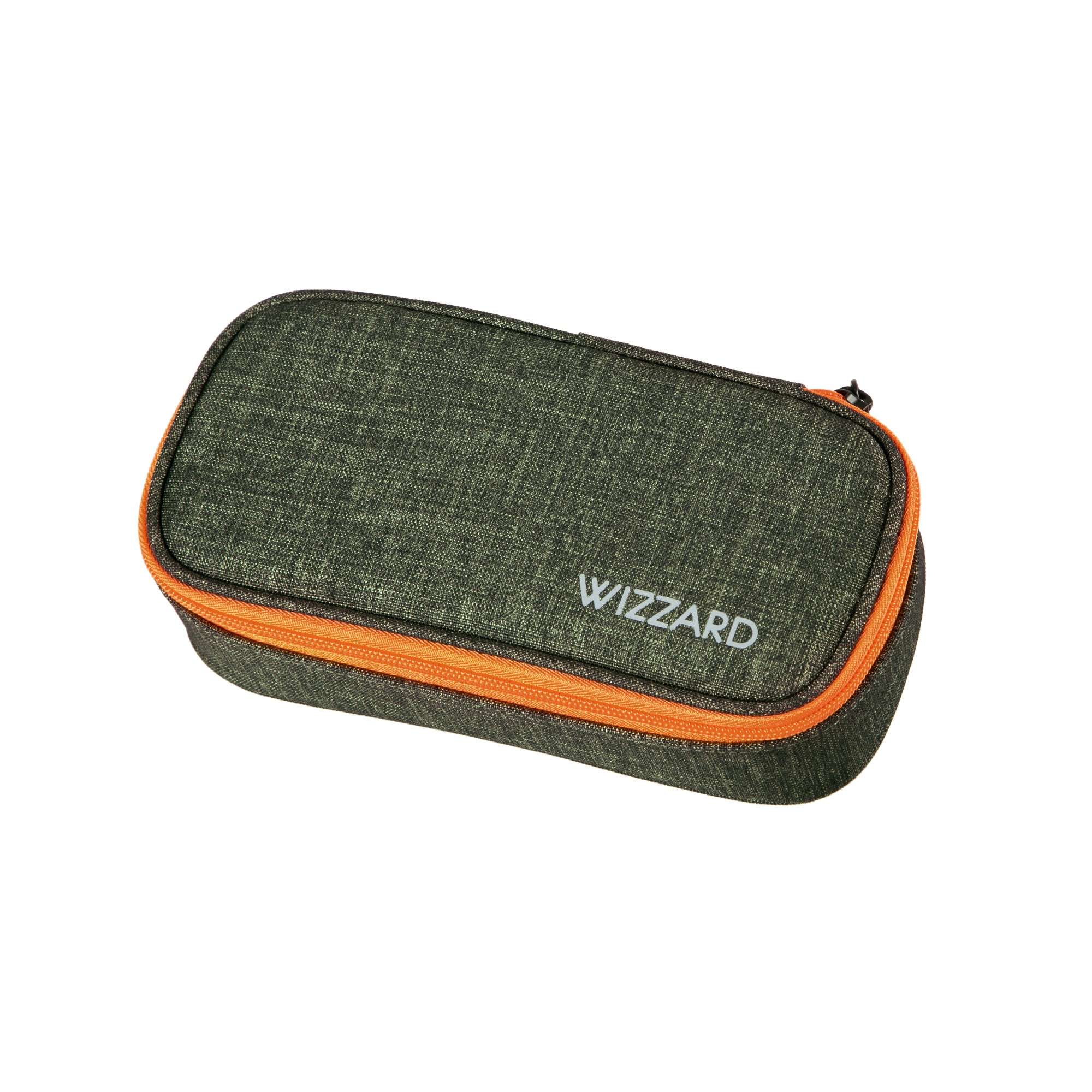 Penar cu fermoar pliabil, neechipat, clapeta dubla, 20 de bucle, kaki - imagine 4